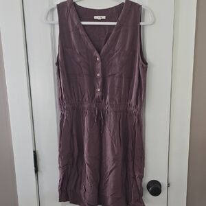 Maurices Plum Sleeveless Dress